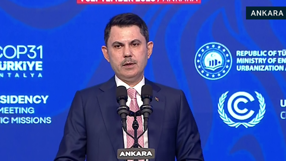 Çevre Bakanı Murat Kurum’dan İklim Değişikliği ile Mücadelede Harekete Çağrı