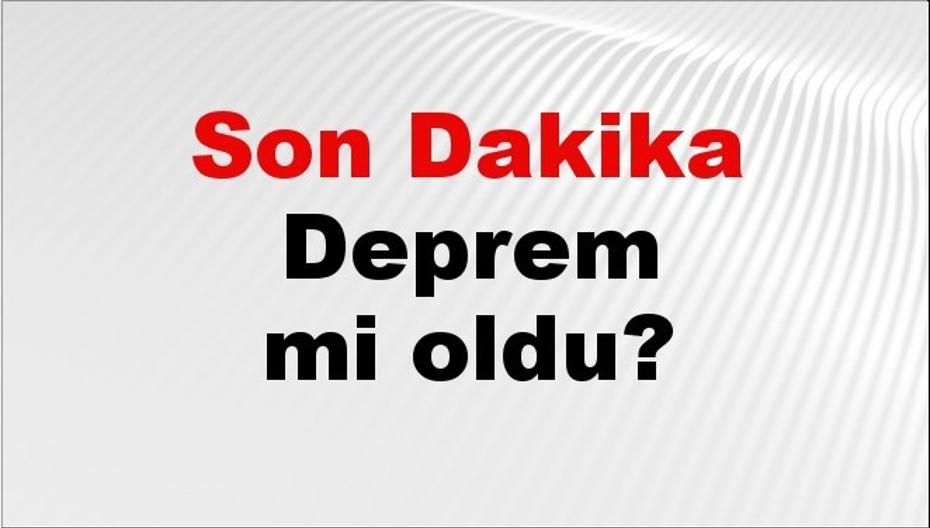 18 Eylül 2026 Güncel Deprem Haberleri ve Son Durumlar