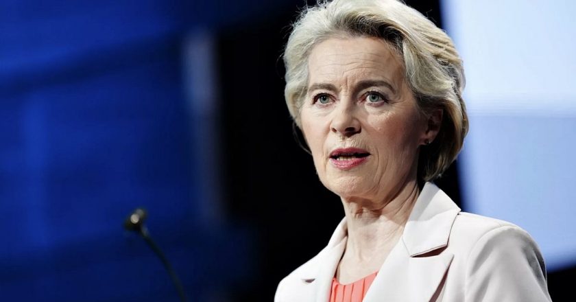 Ursula von der Leyen: 'Barış asla teslimiyet anlamına gelmez ve egemenlik asla işgal anlamına gelmez'