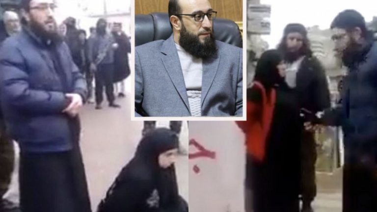 Suriye’nin yeni adalet bakanının iki kadının alenen infazına ilişkin kararı okuduğu ortaya çıktı