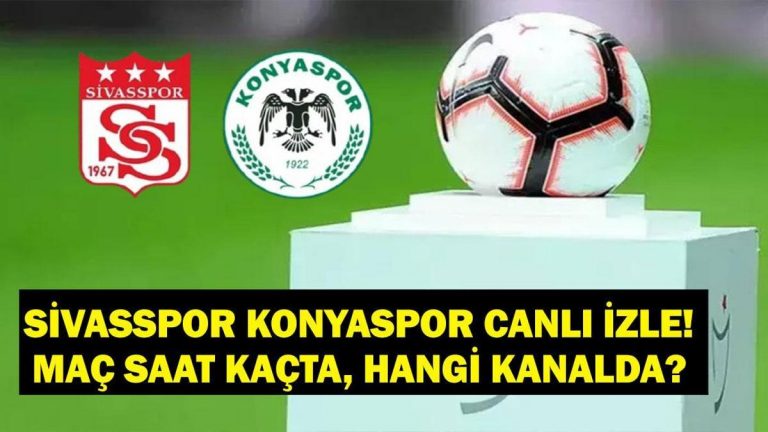 Sivassport Konysport Eşleşmesi Ne zaman, hangi kanal? İşte canlı izleme ekranı Sivassport Konyaspor!