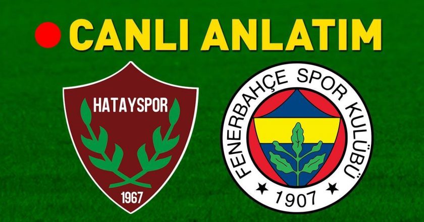 Hatayspor, Fenerbahçe'yi ağırlıyor! Muhtemel 11'ler belli oldu…