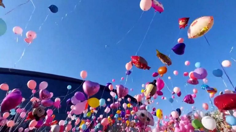 Video. Gaziantep’te balonlar kanserle savaşan minik kahramanlar için uçtu