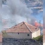 Malatya’da ot yangınında alevler ağır hasarlı evlere sıçradı
