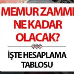 MEMUR MAAŞ ZAMMI TEMMUZ 2025 HESAPLAMA TABLOSU (5 AYLIK ENFLASYON FARKI) | 2025 Temmuz memur zammı ne kadar olacak, en düşük memur maaşı kaç TL olacak? Hemşire, polis, öğretmen, doktor maaşı zam farkı hesaplaması!
