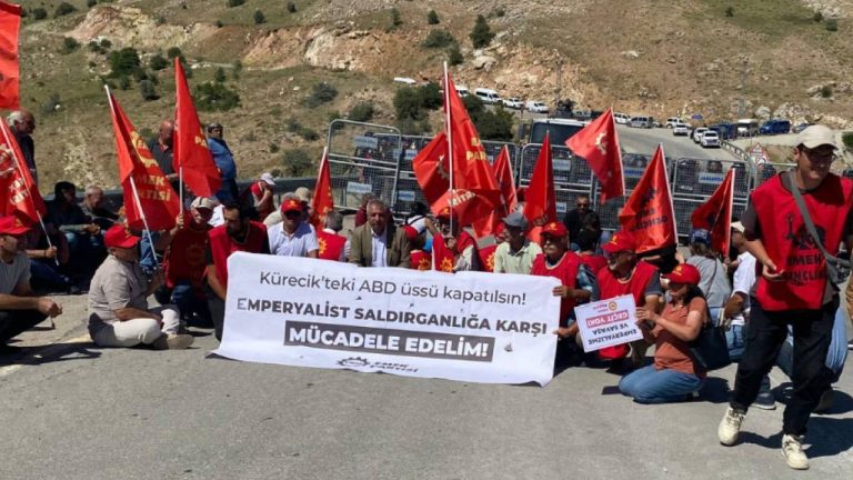 EMEP’ten Kürecik Radar Üssü’ne yürüyüş: ‘Kürecik’i, İncirlik’i kapatın’ – Son Dakika Türkiye Haberleri