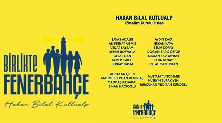 Hakan Bilal Kutluualp Yönetim Kurulu Fenerbahçe'de duyuruldu