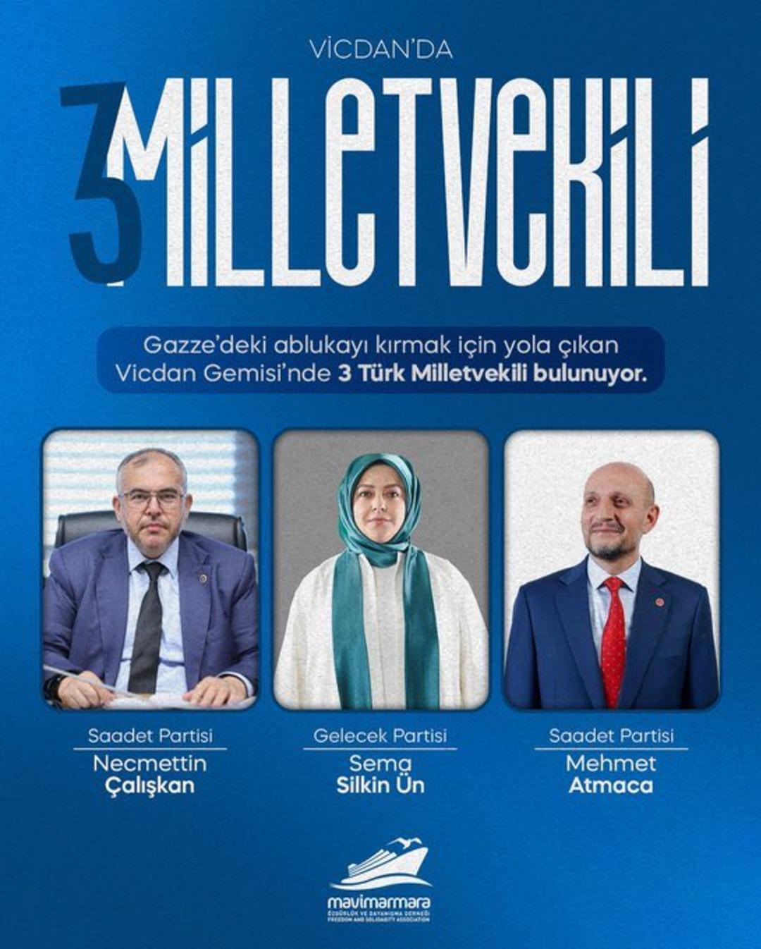 İsrail Özgürlük Filosu'na saldırdı, 3 milletvekili gözaltına alındı... Türkiye'den çok sert tepkiler: